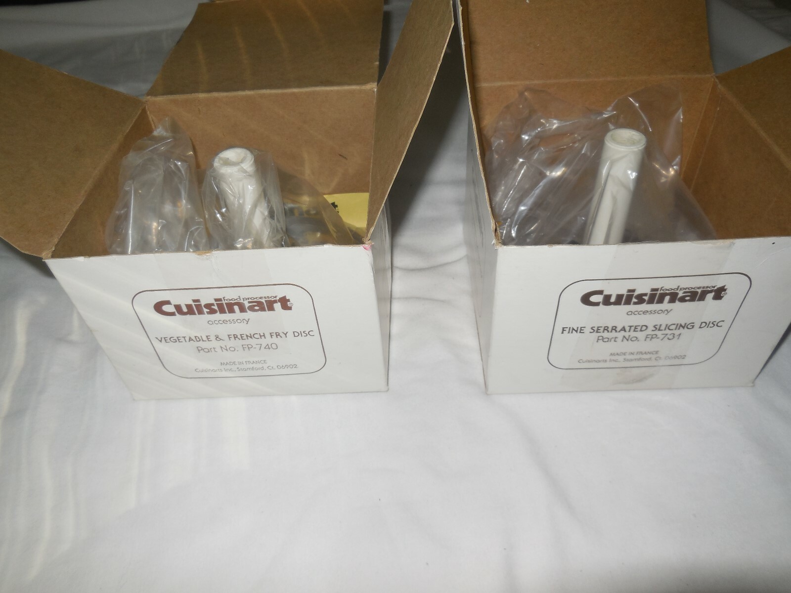2 Cuisinart Blades Food Processor FP740 Veg & French Fry, FP731 Fine