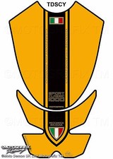 Ducati Sport Classic 1000 Yellow Motografix Motorcycle Tank Pad 3D Gel Protector