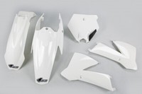 KTM SX 85 2004-2005 Kit Verkleidungen Kunststoff Ufo Weiß