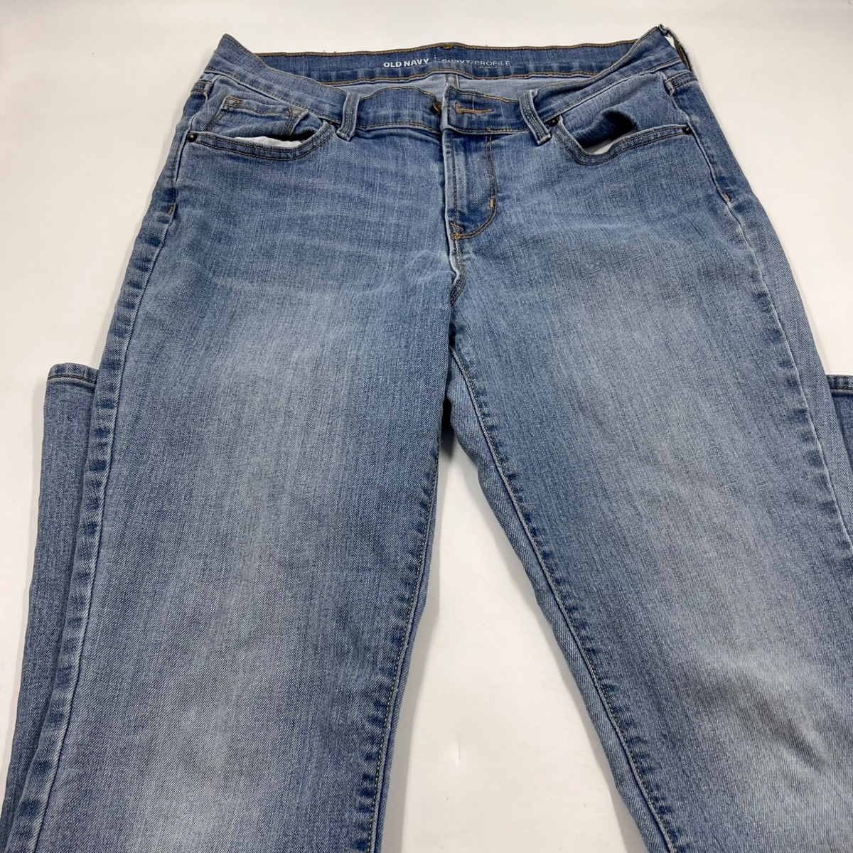 Jean Old Navy Outlet Taille 6 - Coupe Bootcut - Bleu Délavé Clair - Femme