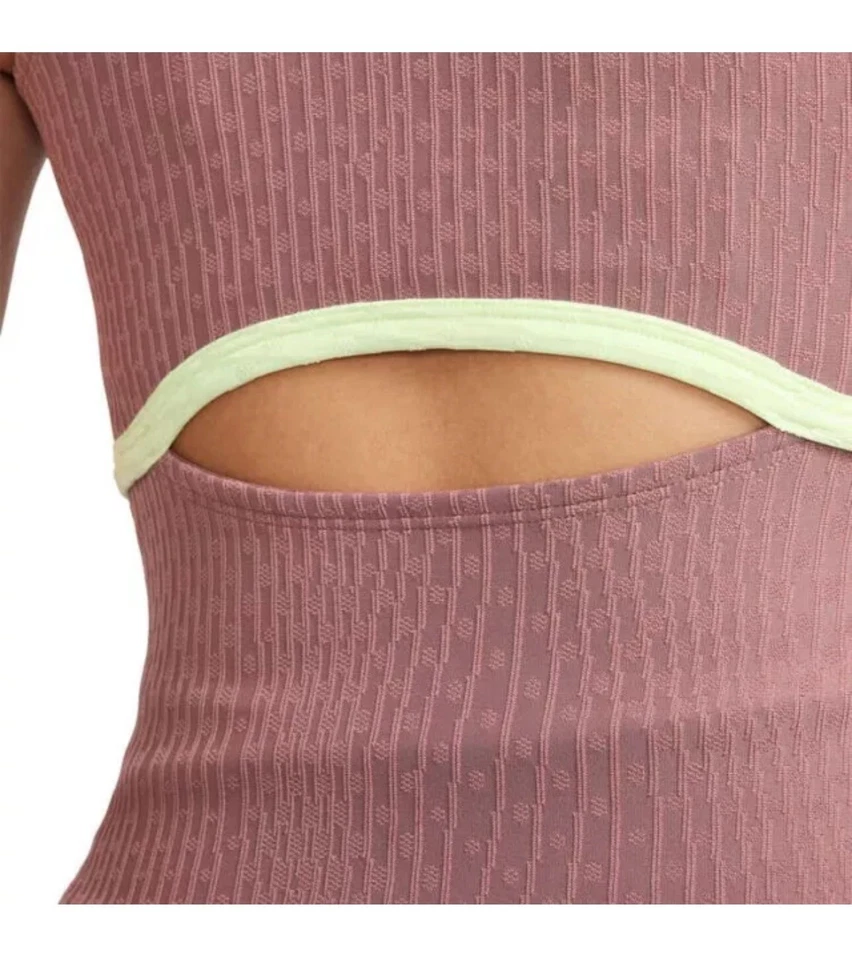 $70 NUEVA Camiseta sin mangas Nike Court Slam MB Dri-Fit para mujer Tenis FD5635-208 Mediana Foto 3 de 4