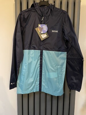 Brandneu mit Etikett Neu Regatta Roldane langlebig wasserdicht verpackbar Jackenmantel Größe Small