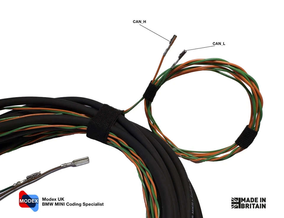 OEM BMW F10 F07 F01 F20 F30 Reverse Camera Retrofit Cable Set Wiring Harness - Image 3 of 4