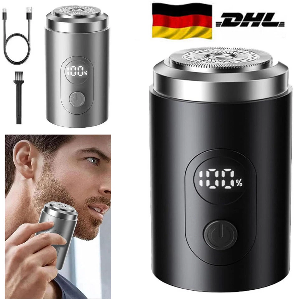 MARKENLOS Mini Rasierer Herren Rasierer Herren Elektrisch Easy Trim Rasierer Tragbarer DE