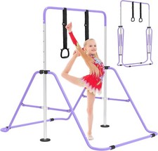 EVERYMILE Gymnastics Bars, Junior Training Kip Bar Equipment for Home e1