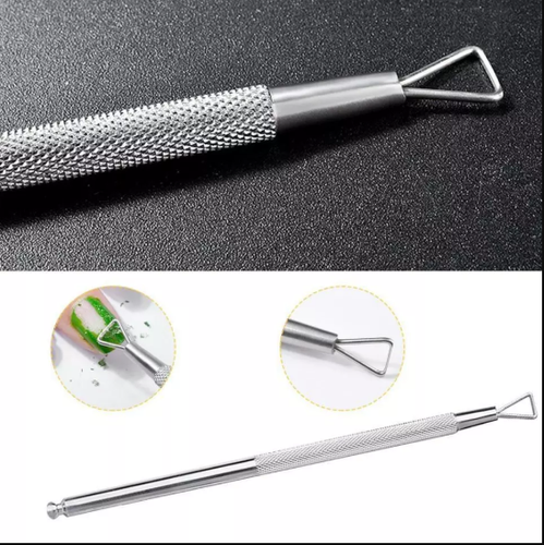 Dotting Double Ended Needle Dotted Triangle UV Gel Polish Remover Nail Care Tool - Picture 5 of 12