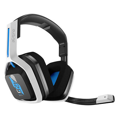 Astro Gaming A20 Gen 2 Wireless Gaming Headset - PlayStation 4 & 5 (White/Blue)