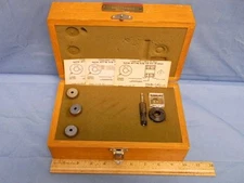 Sheffield Air Spindle Master Setting Rings /Kit .2080 .2085 ++