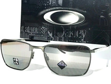 NEW Oakley EJECTOR Carbon Metal w POLARIZED PRIZM Black Sunglass 4142-03