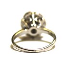 14k white gold 1.61ct VS G diamond cluster fancy ring 4.6g estate womens 7 — photo 8