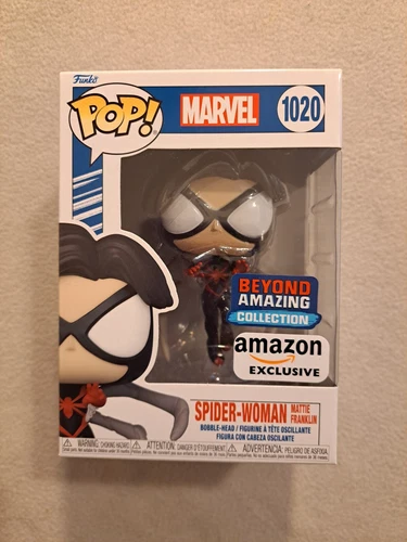 ¡NUEVO Funko Pop! Spider-Woman #1020 (exclusivo de Amazon) con protector 