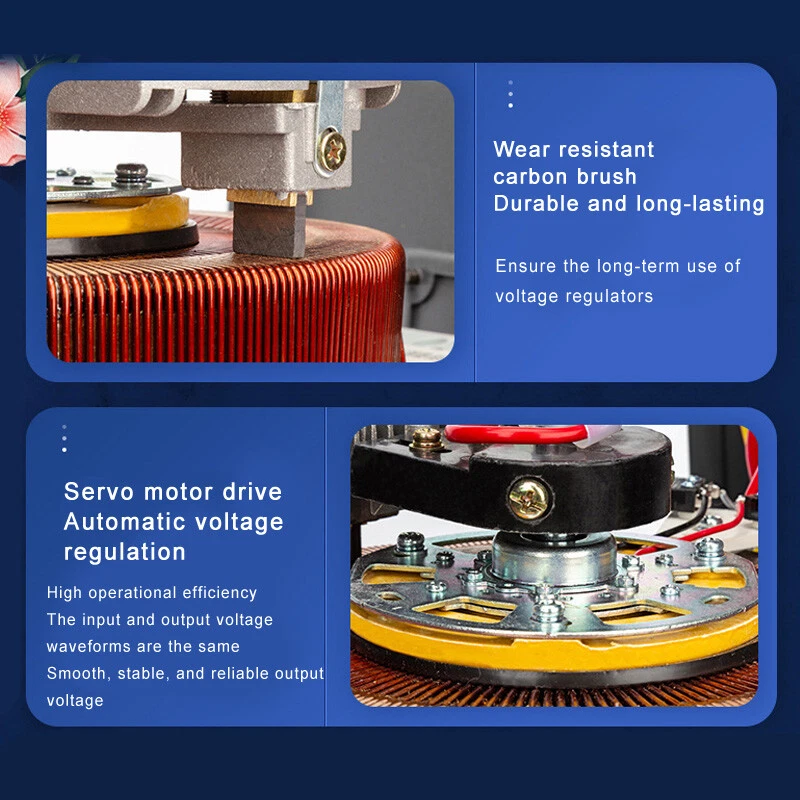 Regulator Home Automatic AC Voltage Stabilizer 70V-140V/150V-250V To 110V/220V - Image 4 of 4