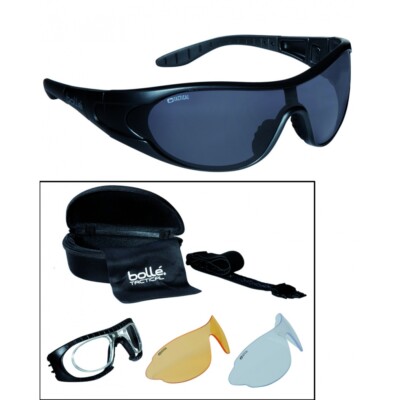 TACT. BRILLE BOLLÉ RAIDER 3 WECHSELSCHEIBE Ballistische Brille Armee Sportbrille