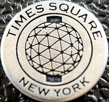 RARE - TIMES SQUARE - NEW YORK CITY - NATIONAL PARK TYPE TOKEN - NEW YORK