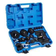 OMT Brake Bleeder Adapter Kit 12 Pieces for Master Cylinder Brake Fluid Bleeding