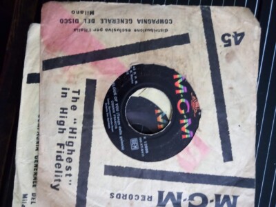 7'' CONNIE FRANCIS JEALOUS OF YOU TANGO DELLA GELOSIA EVERYBODY'S SOMEBODY'S FOOL