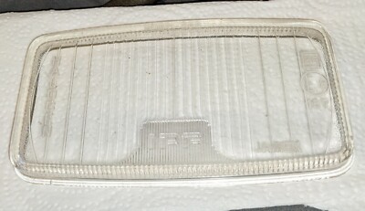JAMEX HALOGEN GLASS LENS 1H171-098 6'' x 3-1/8'' JAMEX IPF E2 CLEAR FOG LIGHT LENS