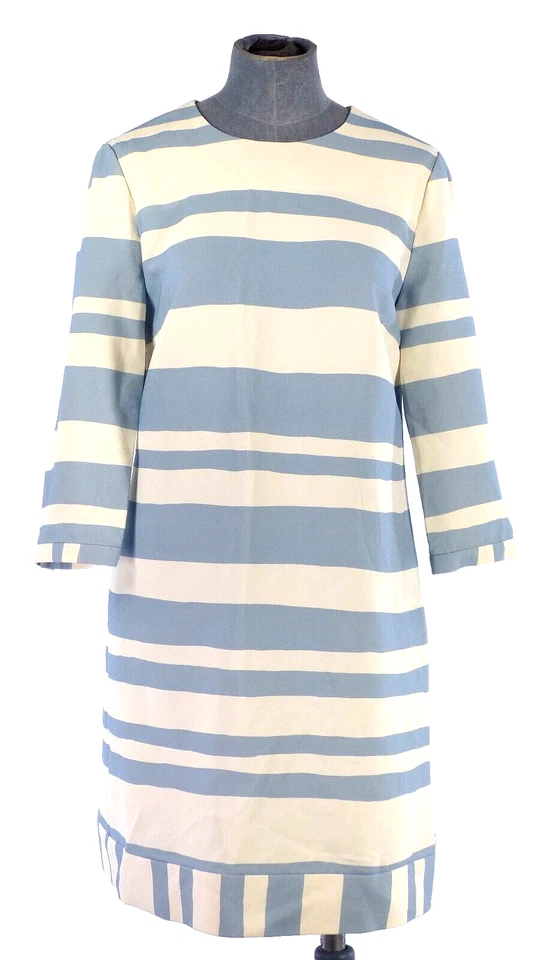 Ted Baker Dress Jangle Stripe Two Tone Tunic Dress Retro Style Retro Size UK 8