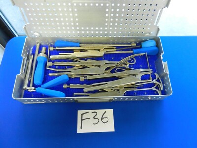 F36 Zimmer Spinal Concepts Spinal Instrument Set | eBay