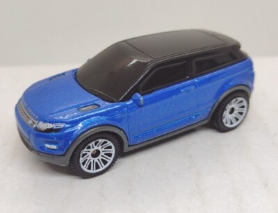 Matchbox 2015 Range Rover Evoque Metallic Blue Diecast Toy SUV - FREE SHIPPING 