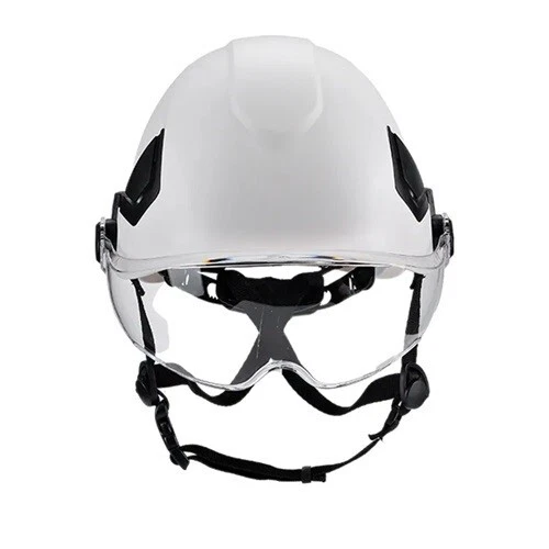 Elmetto da Lavoro Casco Bianco Caschetto Antinfortunistico di Protezione Testa - Foto 1 di 7