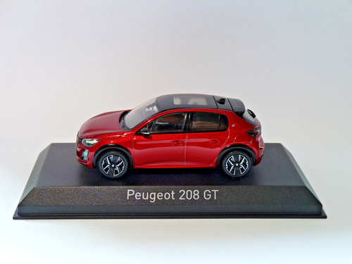 Peugeot 208 GT de 2024 Rouge Elixir au 1/43 de Norev 472842 - Picture 2 of 5