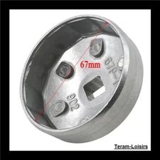 Socket Wrench Tool For Oil Filter Auto / Motorcycle Bell 14 Pan Ø 67 Mm