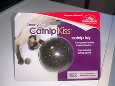SmartyKat Catnip Kiss Toy Compressed Catnip New In Package