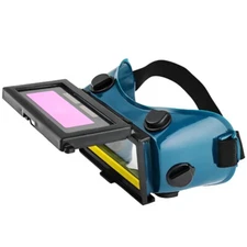 Welding Glasses Auto Darkening Anti-Glare Filp Up Welder Goggles Solar Powered