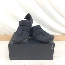 Fizik Tempo R5 Powerstrap Road Cycling Shoes, Black/Black, M38.5