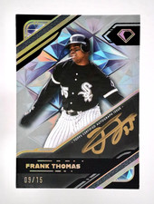 2025 Topps Diamond Icon Frank Thomas Auto /15 Black Polychromatink White Sox DW3