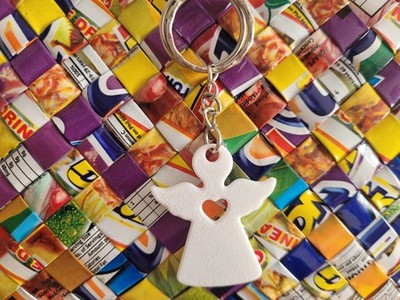 Schutzengel Schlüsselanhänger NEU mit Befestigungsring / Engel Anhänger  