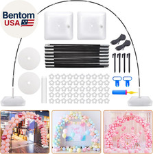 Balloon Arch Kit, 9FT Height  10FT Width Adjustable Balloon Arch Stand Frame Ga