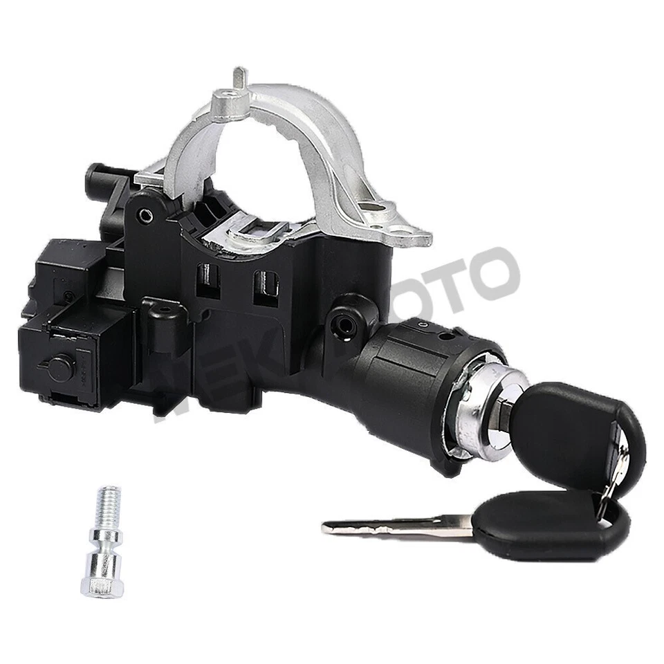 Ignition Lock Cylinder Assembly For 08-11 Ford Focus Escape Mercury W/ Chip Keys - Image 3 of 4