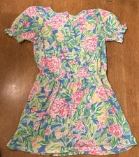 Lilly Pulitzer Mini Adley Romper With Shorts Grove Garden Multi - Girls Size XL