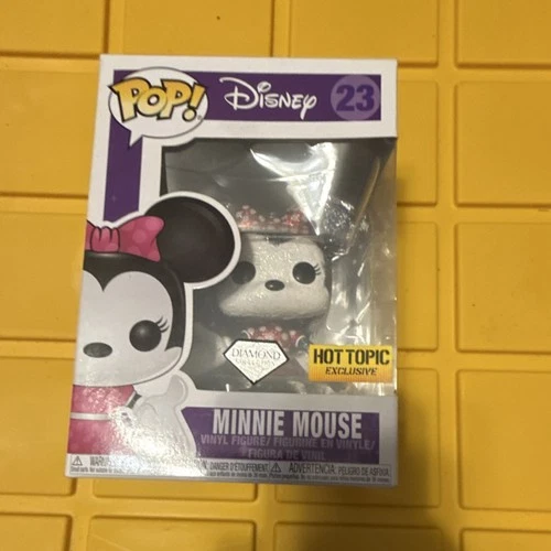 Funko Pop! Vinyl: Disney - Minnie Mouse Diamond Collection Hot Topic #23