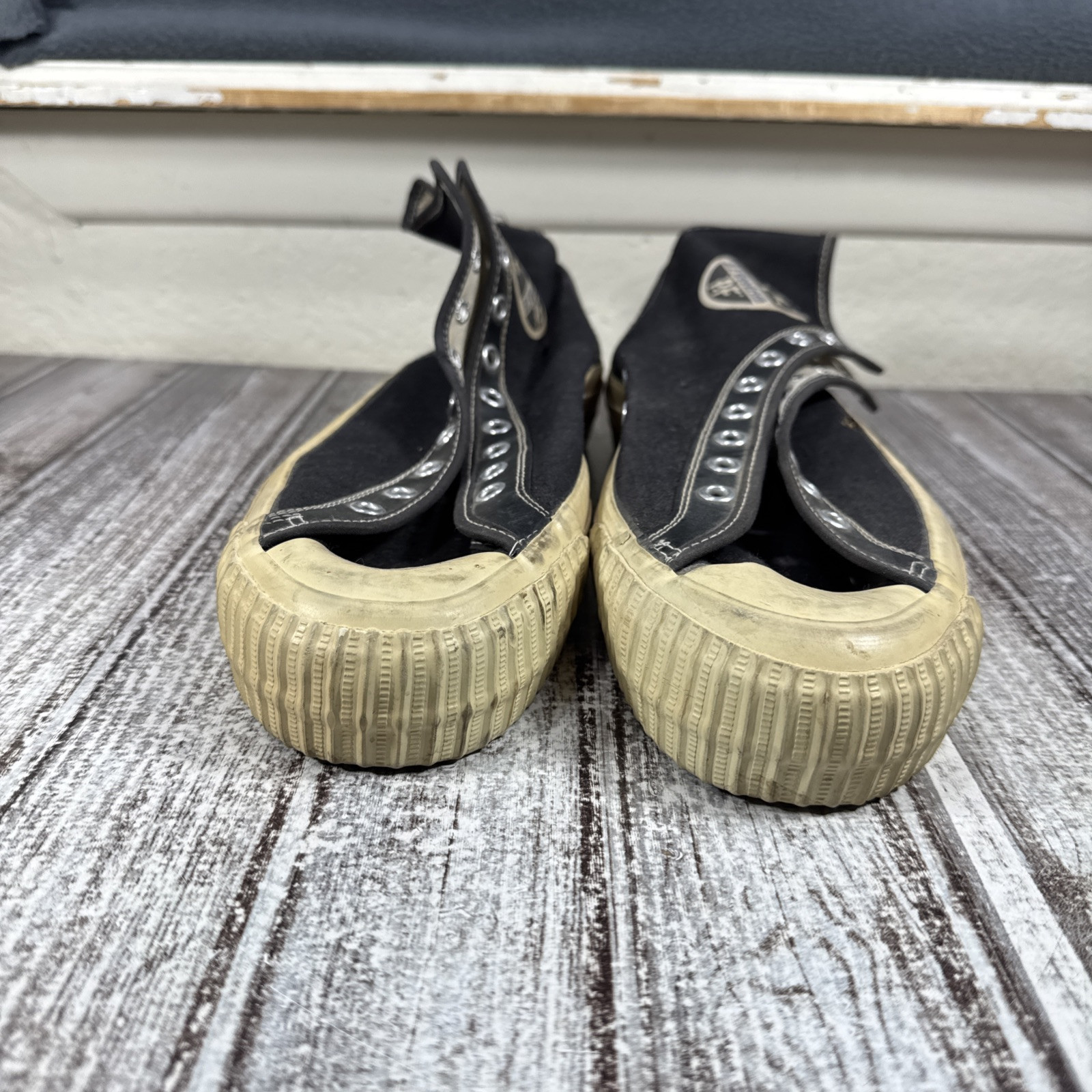 Vintage PF Flyers Canvas Basketball Shoes Sneakers BF Goodrich Athletic 10 RARE