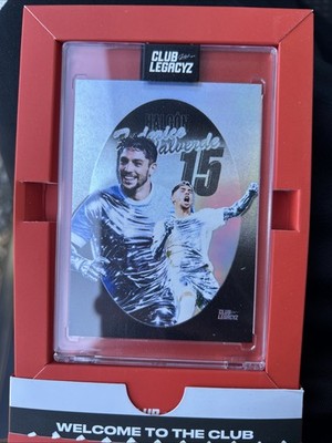 2023 Club Legacyz Federico Valverde Card Power PrimeEdition Holo 40/50