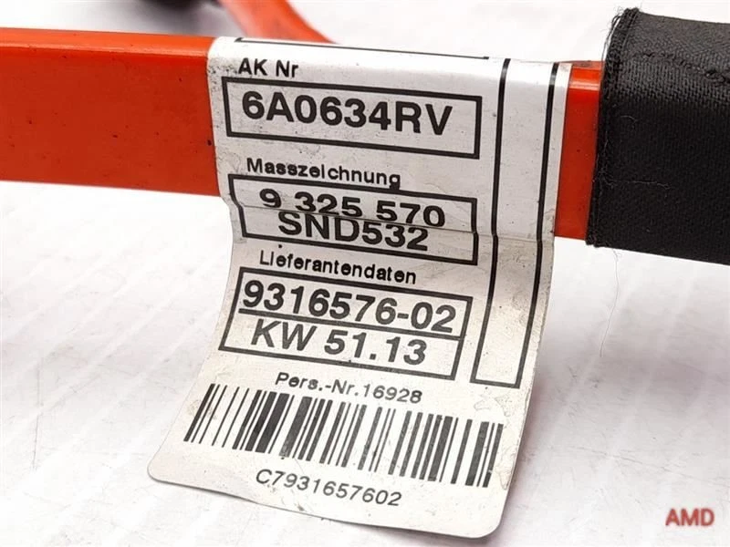 BMW Serie 3 328i 335i F30 F31 2014 batería B+ cable bajo piso 61129316576  Foto 4 de 4