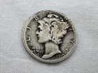 1919 S U.S. Mercury Head Silver Dime JV-8