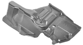 Cache sous moteur gauche Toyota Corolla Verso 2004-2009 en plastique noir