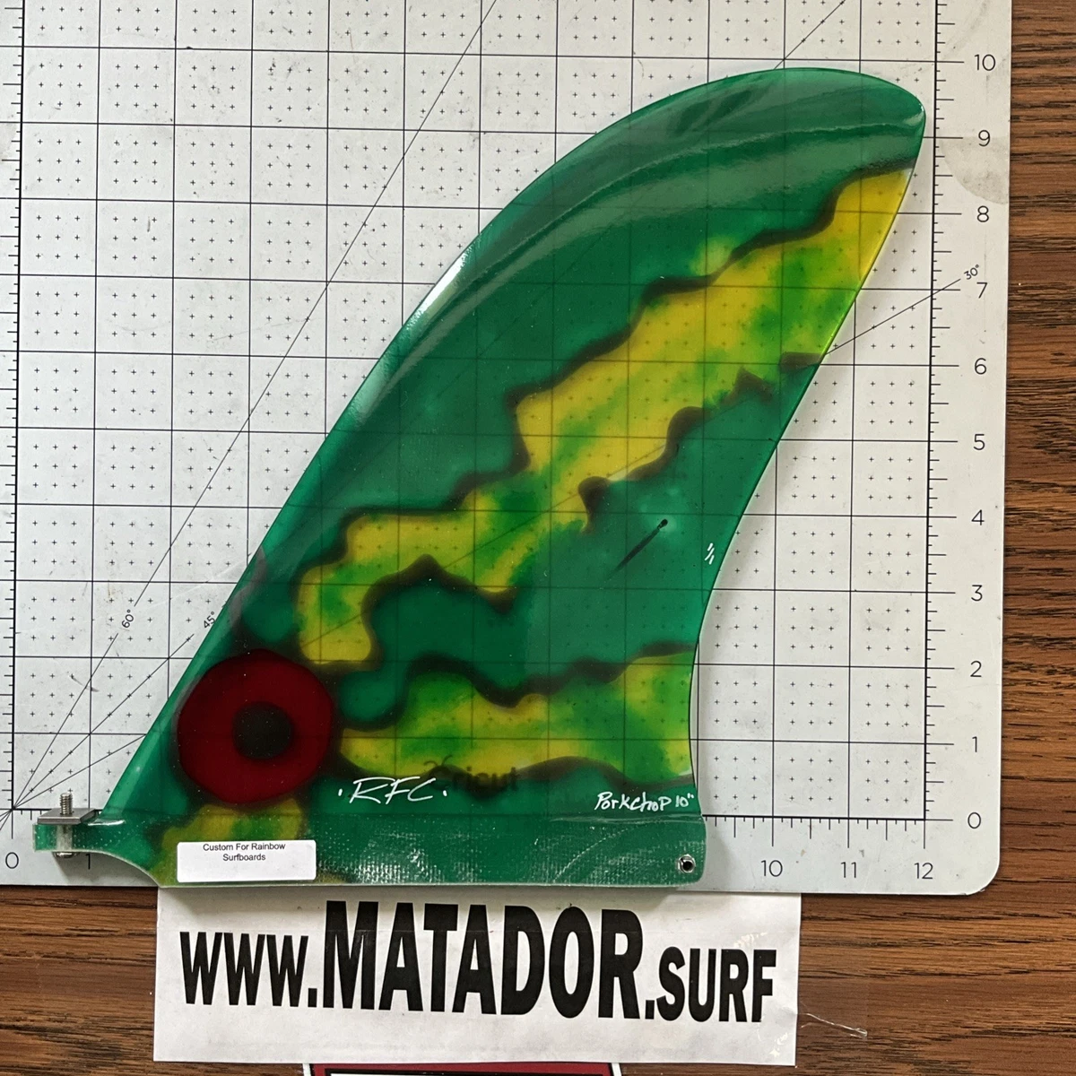★希少レア★ラスティ　Rainbow Fin Company コラボ　フィン Rainbow Fin Company Surfboard Fins for sale | eBay