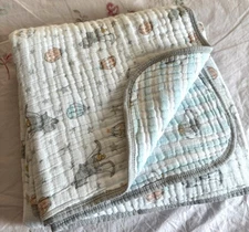 Aden + Anais Disney Baby Dream Muslin 4 Layer Cotton Baby Blanket Dumbo 41x42