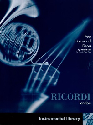 Four Occasional Pieces | For Horn In F And Piano (Score and Part) | Harold East