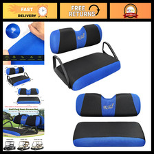 Golf Cart Seat Covers Front  Rear Set - Fits EZGO TXT RXV  Club Car DS, Breath