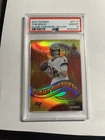 2021 Phoenix Flame Throwers #FT-17 Tom Brady Flame Throwers-Yellow /75 PSA 10 B3