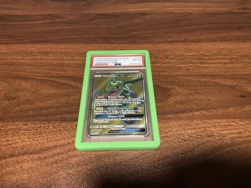 Rayquaza Gx 160/168 Celestial Storm Pokemon PSA 8
