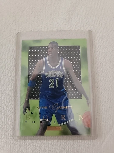 1995-96 Skybox E-XL Kevin Garnett Rookie Natural Born Thrillers - Celtics HOF