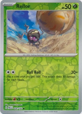 Rellor - 026/193 - Common - Reverse Holo - Near Mint