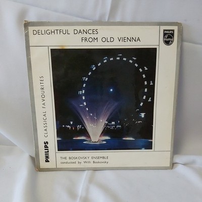SGL 5682 ED1 - Delightful Dances From Old Vienna - Boskovsky Ensemble-Philips EX
